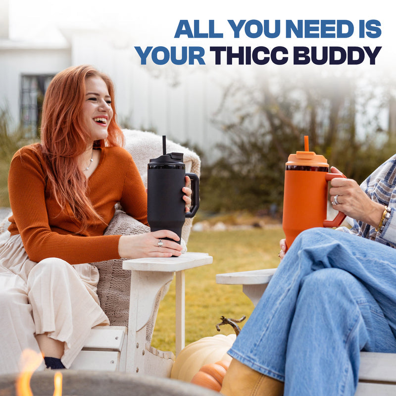 Thicc Buddy 40oz | Navy